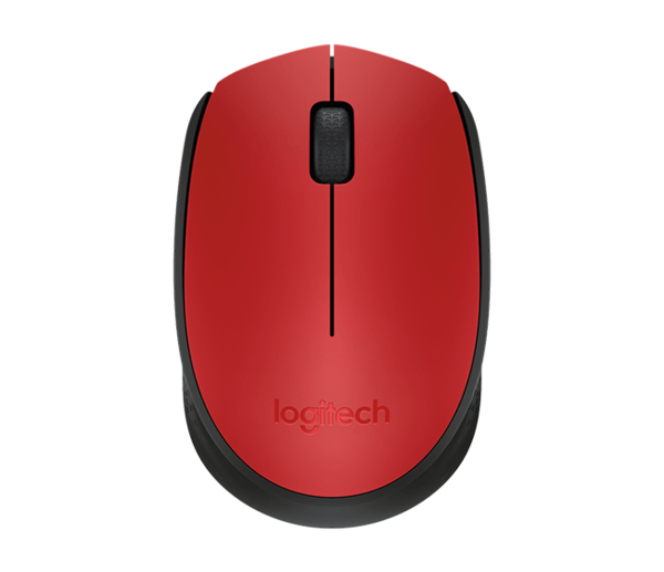 Logitech M171 Wireless Mouse - Red