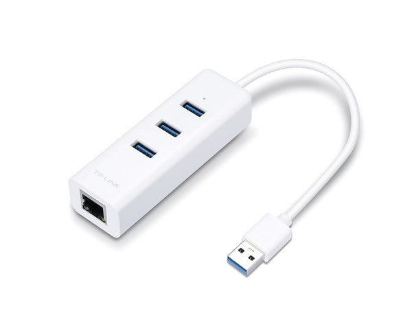 TP-Link USB 3.0 3-Port Hub with Gigabit Ethernet Adapter