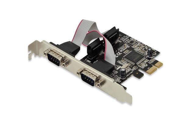 Digitus 2-Port Serial Interface Card, PCIe - DS-30000-1