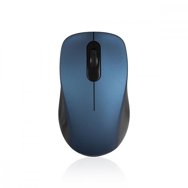 MODECOM MC-WM10S blue wireless optical mouse - 1600 DPI