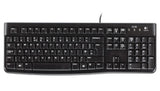 Logitech K120 Corded USB Keyboard - Black
