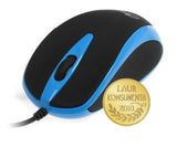 Pelė Media-Tech Plano Optical USB Mouse, 800dpi - Silver