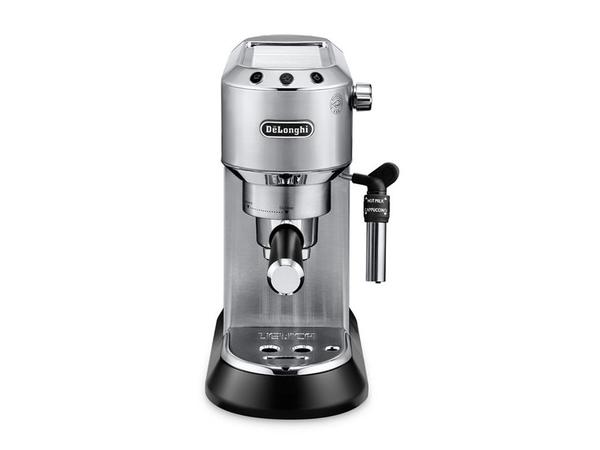 Delonghi - Dedica Espresso Coffee Maker - EC685.M - Pump pressure 15 bar - Built-in milk frother - Semi-automatic - 1300 W - Inox