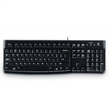Logitech K120 Corded USB Keyboard - Black