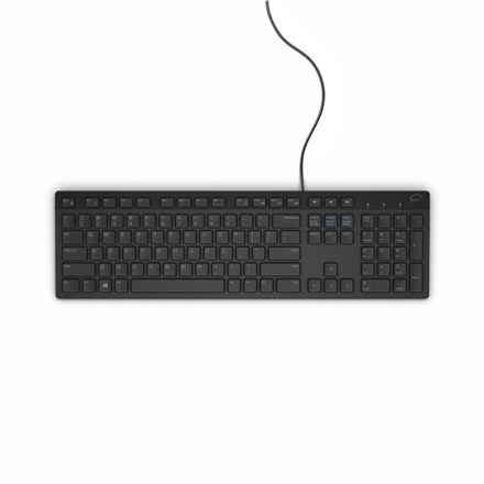 DELL KB216 Wired Keyboard - Black (English/Russian Layout)