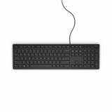 DELL KB216 Wired Keyboard - Black (English/Russian Layout)