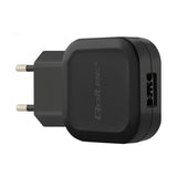QOLTEC 50188 AC Adapter - 17W, 5V, 3.4A with 2xUSB & USB-C