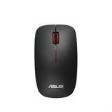 Asus WT300 Black/Red Ergonomic Wireless Optical Mouse - 1600 DPI - Symmetrical ambidextrous design - Up to 15 months of battery life*