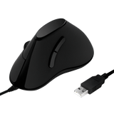 LOGILINK Ergonomic Vertical Mouse - USB, 1600 DPI