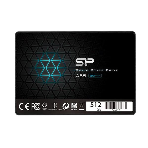 Silicon Power Ace A55 512GB 2.5" SATA III SSD - 560/530 MB/s