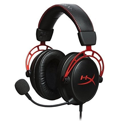 HyperX Cloud Alpha Over-Ear Gaming Headset with Retractable Microphone - Compatibility: PC, PS4, XBOX ONE and other platforms with 3.5mm jack...