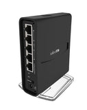 MikroTik hAP ac2 Dual-Band AC1200 Router - 5x Gigabit LAN, USB, RouterOS L4
