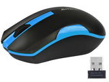 A4Tech G3-200N-1 V-Track Wireless Mouse (Black/Blue)