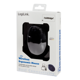 LOGILINK Wireless Ergonomic Mouse, 2.4 GHz, 1600 dpi
