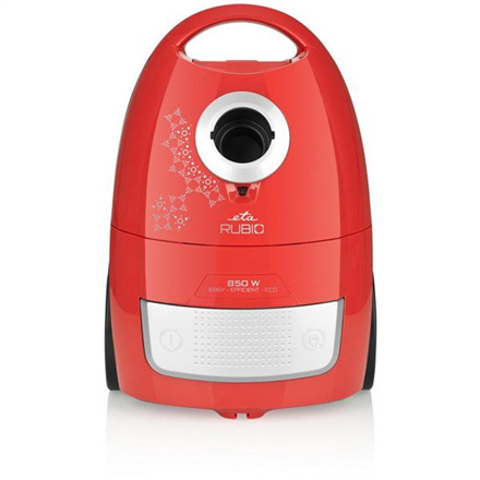 ETA Rubio Bagged Vacuum Cleaner - 850W, 2L - Red (ETA049190010)