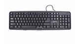 Gembird KB-U-103 USB Standard Keyboard - Black (RU Layout)