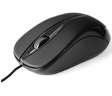Media-Tech Plano Optical Mouse - Black & Gold