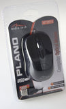 Media-Tech Plano Optical Mouse - Black