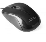 Media-Tech Plano Optical Mouse - Black
