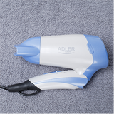 Adler AD 2222 Hair Dryer - 1200W, White/Blue