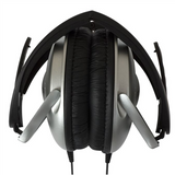 Koss UR18 Wired On-Ear Noise-Cancelling Headphones - Silver