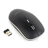 Gembird MUSW-4B-01 Wireless Optical Mouse, 1600 DPI, USB, Black