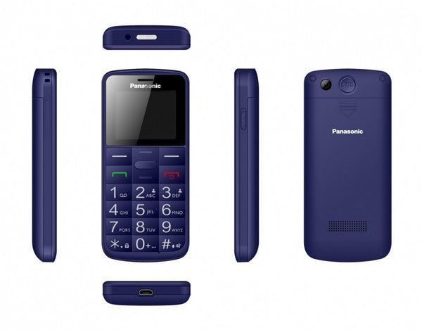 Panasonic KX-TU110 Easy Use Mobile Phone - Blue