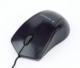Gembird MUS-3B-02 Optical Mouse, 1000 DPI, USB, Black