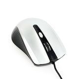Gembird MUS-4B-01-BS Optical Mouse - 1200 DPI, USB, Black/Silver
