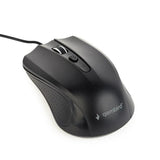 Gembird MUS-4B-01 Optical Mouse, 1200 DPI, USB, Black