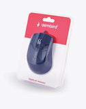 Gembird MUS-4B-01 Optical Mouse, 1200 DPI, USB, Black