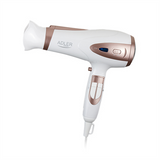 Adler AD 2248 Hair Dryer - 2400W with Ionic Function & Diffuser - White