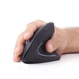 Gembird MUSW-ERGO-01 Ergonomic Wireless Optical Mouse, 1600 DPI, USB, Black