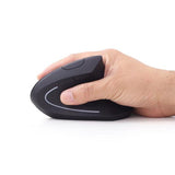 Gembird MUSW-ERGO-01 Ergonomic Wireless Optical Mouse, 1600 DPI, USB, Black