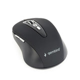 Gembird MUSWB-6B-01 Bluetooth Optical Mouse, 1600 DPI, 6-Button, Black