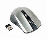 Gembird MUSW-4B-04-BG Wireless Optical Mouse, 1600 DPI, USB, Black/Space Grey