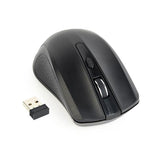 Gembird MUSW-4B-04 Wireless Optical Mouse, 1600 DPI, Black