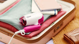 Philips - Hair Dryer - BHD003/00 - 1400 W - Number of temperature settings 2 - White/Pink