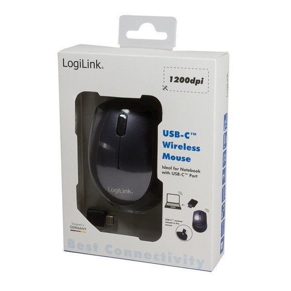 Logilink 2.4GHz Wireless Optical USB-C Mouse (ID0176)