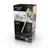 Adler AD 7036 Corded Handstick & Handheld Vacuum Cleaner - 800W, 7m Operating Radius - Yellow/Grey