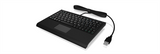 IcyBox KeySonic Waterproof Industrial Keyboard - USB 2.0, IP68, Black