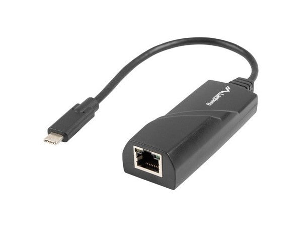 LANBERG NC-1000-02 USB-C 3.1 to RJ45 Gigabit Ethernet Adapter
