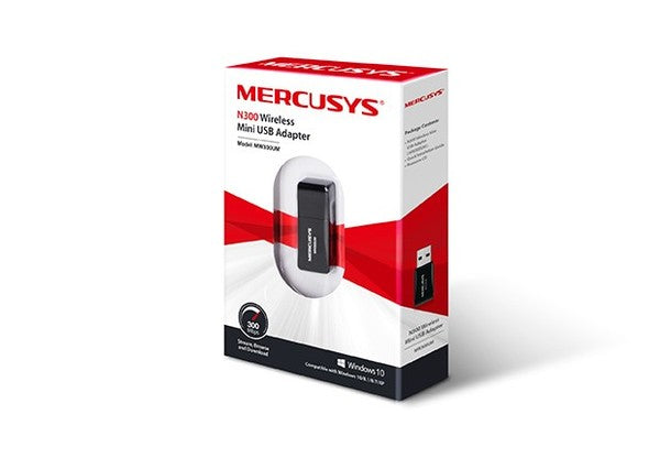 Mercusys MW300UM N300 Mini Wireless USB Network Adapter
