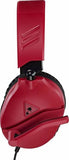 Turtle Beach RECON 70 Wired Over-ear Gaming Headphones with Foldable microphone - Red - Xbox One/Xbox Series X-S/PS4/PS5/Nintendo Switch/PC/Sm...