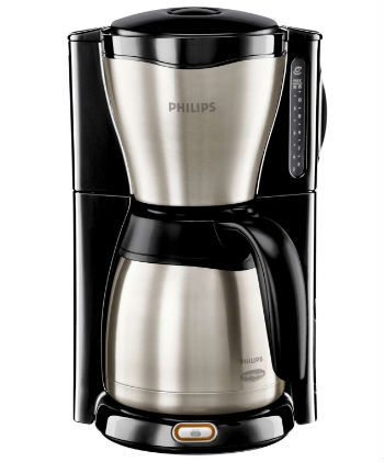 Philips - Coffee Maker - HD7546/20 - Drip - 1000 W - Black/Metal