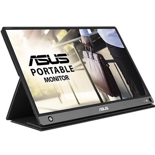 Asus ZenScreen GO MB16AHP LED monitor with speakers and IPS technology - 15.6 inches - FULL HD (1920x1080) - Response time: 5ms - Connections: USB Ty...