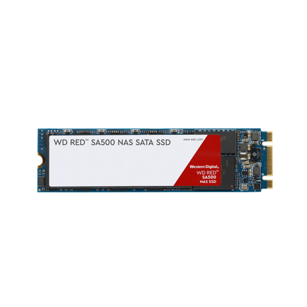 WD Red™ SA500 NAS SATA M.2 SSD 500GB - 560/530 MB/s for 24/7 NAS