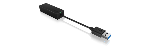 Adapteris IcyBox USB 3.0 to Gigabit Ethernet Adapter