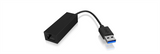 Adapteris IcyBox USB 3.0 to Gigabit Ethernet Adapter