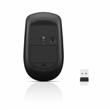 Lenovo 400 Wireless Mouse - 2.4 GHz USB - Black